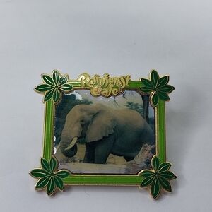 Rainforest Café Elephant In Frame Collectable Trading Pin